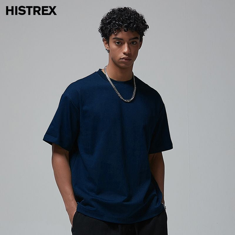 100 Heavy Weight Cotton T shirt For Men Women,Short Sleeve Plain Tops,Solid Oversized Tee Shirts,Quality Clothing 6.8oz 230gsm
