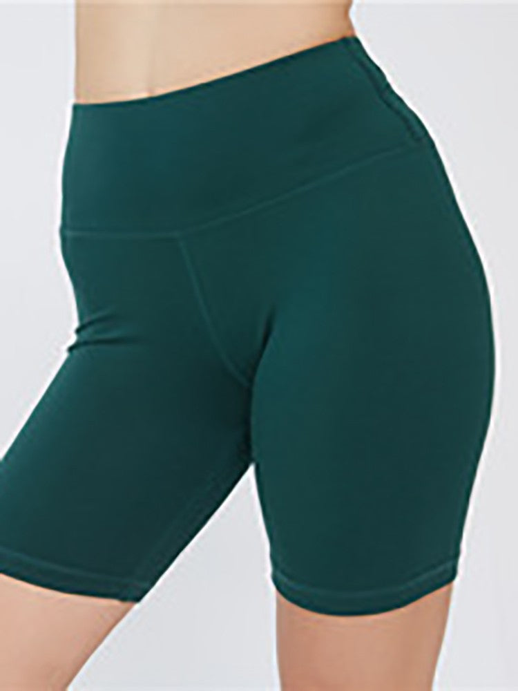 14 Colors 2023 Sexy Gym Shorts Woman Skinny Stretch High Waist Solid Color Shorts Beautiful Coquette Exercise