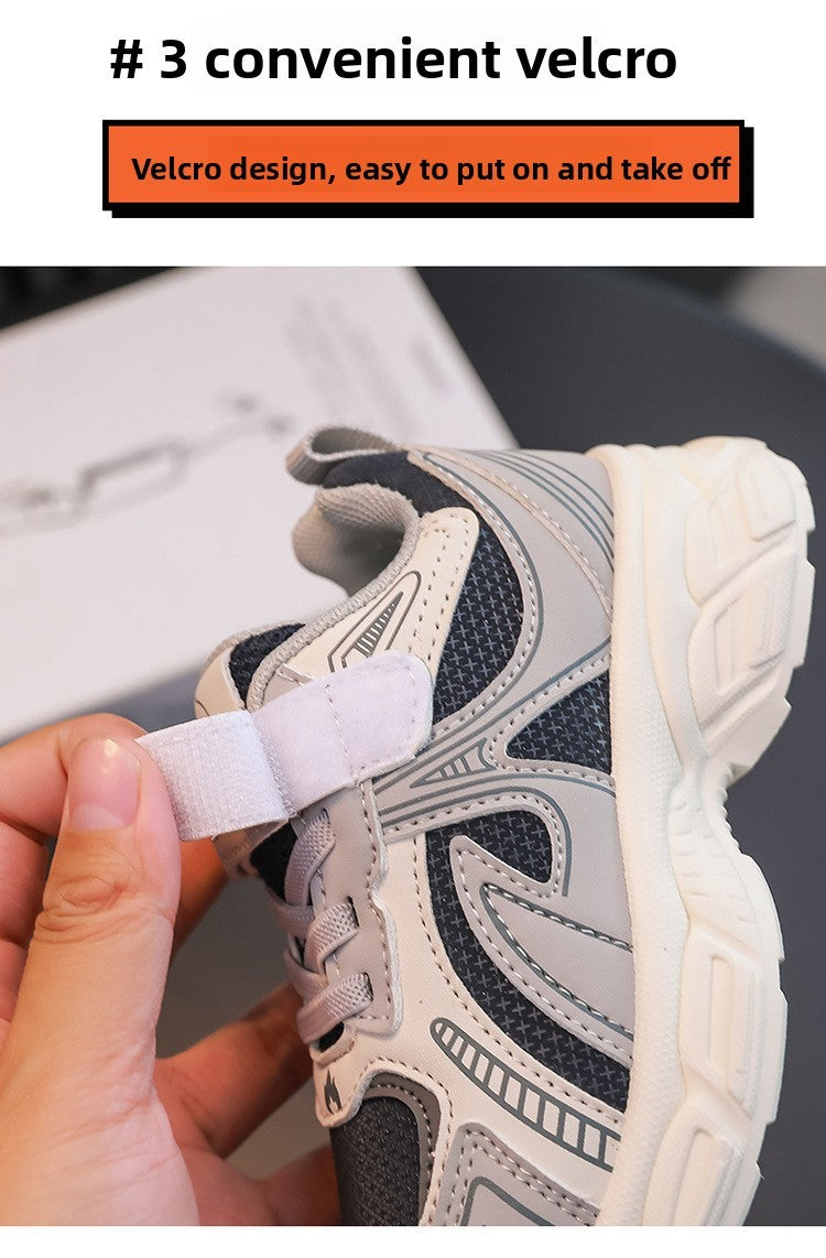 2025 Spring Autumn New Boys Kids Sport Shoes Girl Baby Toddler Mesh Breathable Casual Running Shoes Soft Soled Children Sneakers