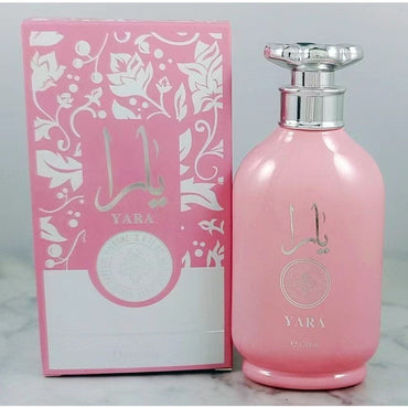 Lattafa Yara Eau de Parfum Female Spray 100ml Original Arab Perfumes Lasting Floral Fruity Pheromones Perfume Makeup 3.4 Ounce