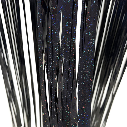 2M Glitter Pink Metallic Foil Tinsel Curtain Backdrop Birthday Wedding Bridal Shower Bachelorette Party Decor Adult Anniversary