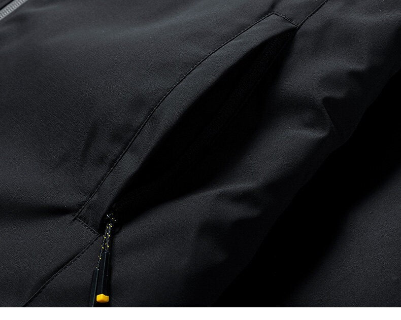 Men 2025 Winter Windproof Warm Thick Fleece Jacket Men Fashion Casual Coat Men Autumn Brand Outwear Outdoor Classic Jacket Men