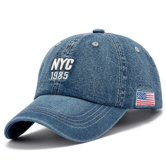Boné de beisebol jeans 2024 masculino feminino bordado letra jeans boné snapback casquette verão esportes hip hop boné gorras chapéus unissex