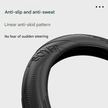 Silicone steering wheel cover universal car round steering wheel four seasons universal car steering wheel cover