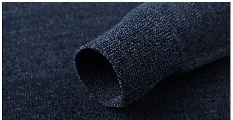 Men's 100% pure Mink Cashmere Sweater O-Neck Pullovers Knit Large Size Mink Sweater Winter Male Tops Long Sleeve Jumpers 4XL