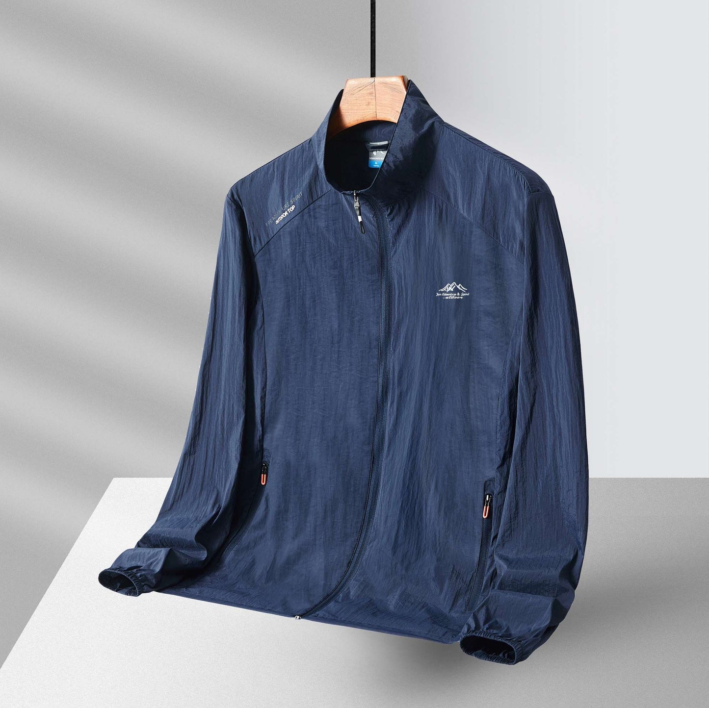 Summer Men's Sun Protection Casual Windproof Water resistant Ultrathin Jacket