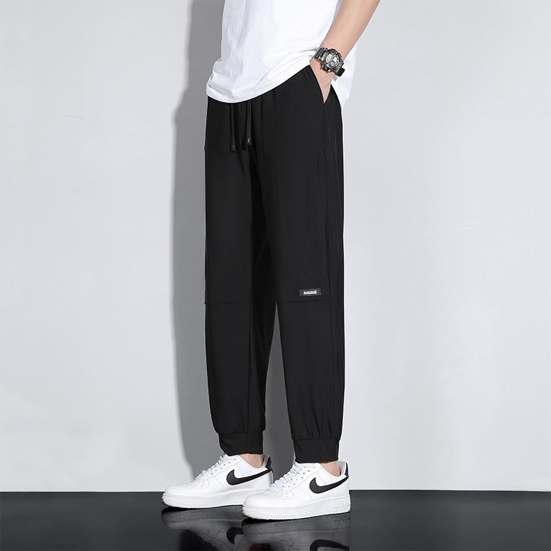 Men Summer Sweatpants Plus Size 8XL 9XL 10XL High Elastic Gym Joggers Large Size Quick Drying Running Fitness Pants Men Clothing