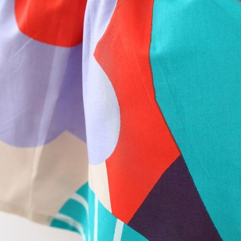 Baby Girls Clothing Sets Summer Suspender Top Color Matching Floral Vest + Children'S Casual Pants Little Kids Clothes Suit