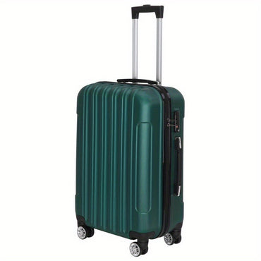 20 "24" 28 "Luggage Travel set ABS trolley Hard shell suitcase with TSA green lock