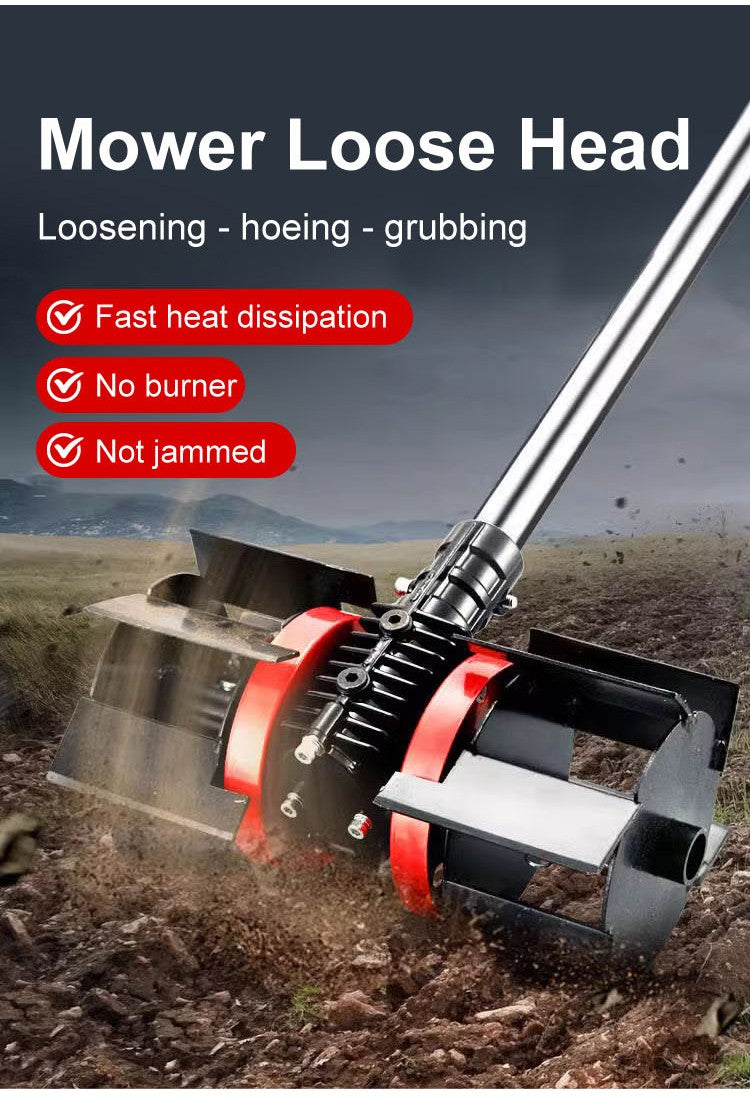 High Power Loose Wheel Multifunctional Lawn Mower Accessory Weed Removal Special Grass Trimmer Blades Wheel for Gardening Farmin