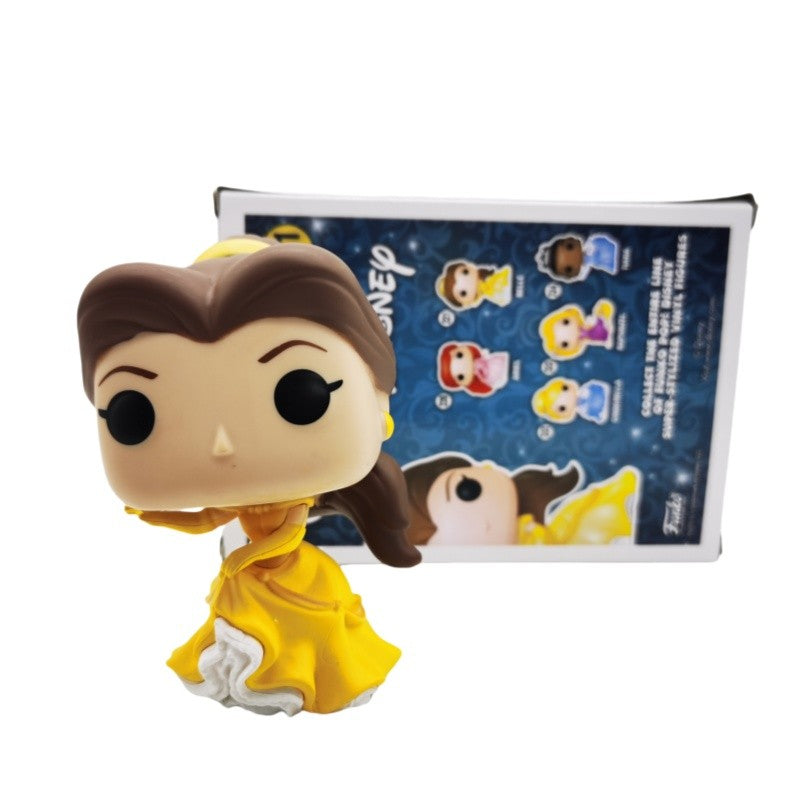 Boneca de Alta Qualidade Princesa Disney Bela #221 Decoração de Mesa Action Figure estilo Funko Brinquedos para Crianças Presente de Natal
