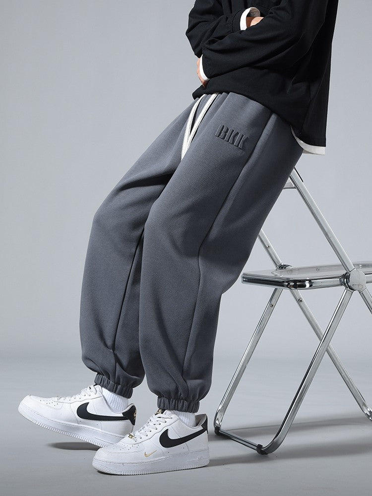 Men's Jogger Cotton/Polyester Sweatpants Big Size 8XL 7XL 6XL Sports Baggy Pants Sting Banding  Hip Hop Loose Harem Trousers