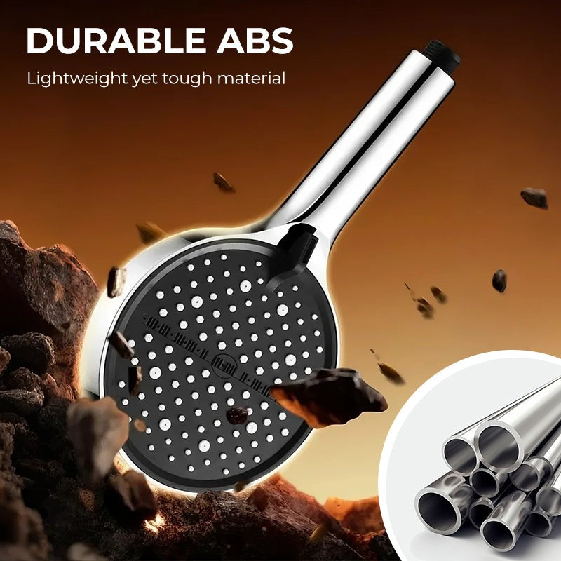 15CM Large Panel Nozzle 7 Modes Shower Head High Pressure Water Massage Shower Head Handheld Showerhead Bathroom Bathing Tools