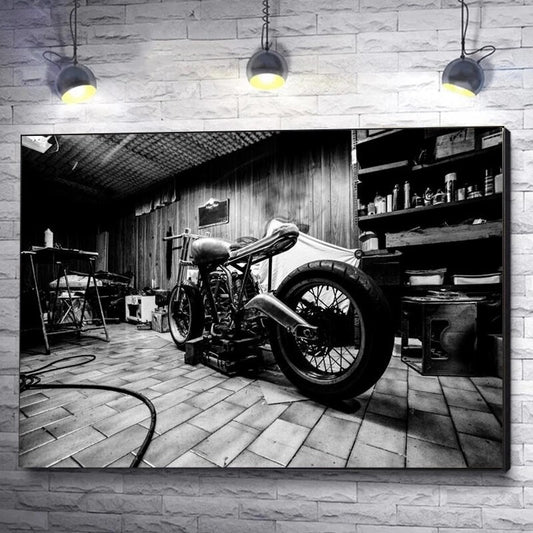 Vintage Motorcycle Racing Poster Wall Art Nordic Canvas Print for Living Room Decor Classic Retro Cuadros Painting