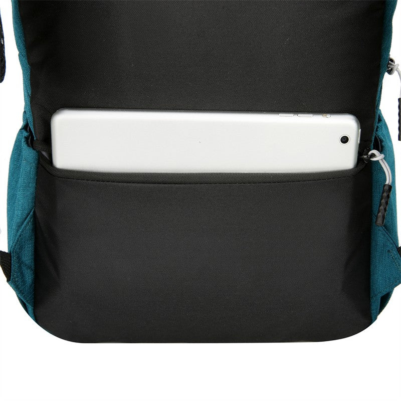 Lightweight solid-color backpacks, outdoor sports backpacks, casual travel bags, student schoolbags