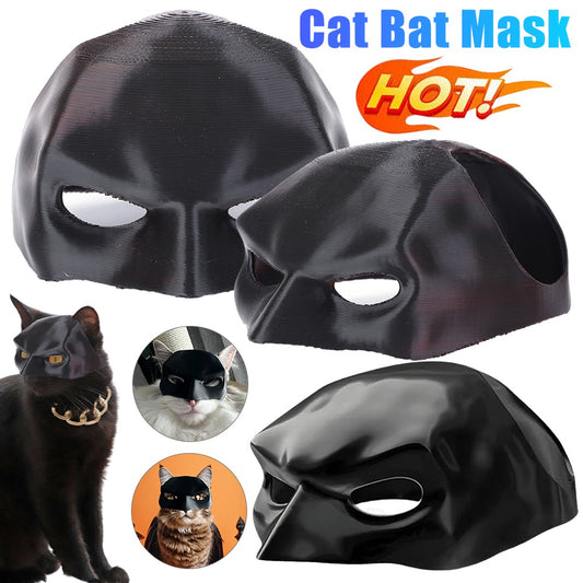 Máscara de Gato Morcego Máscara de Gato Vingador Máscara de Morcego Fofa Brinquedos de Super-Herói para Gatos de Estimação Máscara de Homem Máscaras Legais para Homens Máscara de Maquiagem para Gatos Suprimentos para Festas