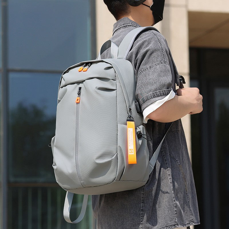 Mochila Masculina para Laptop 2025 de 17 Polegadas Impermeável para Faculdade, Escola, com Porta de Carregamento USB, Antifurto, para Viagens e Negócios