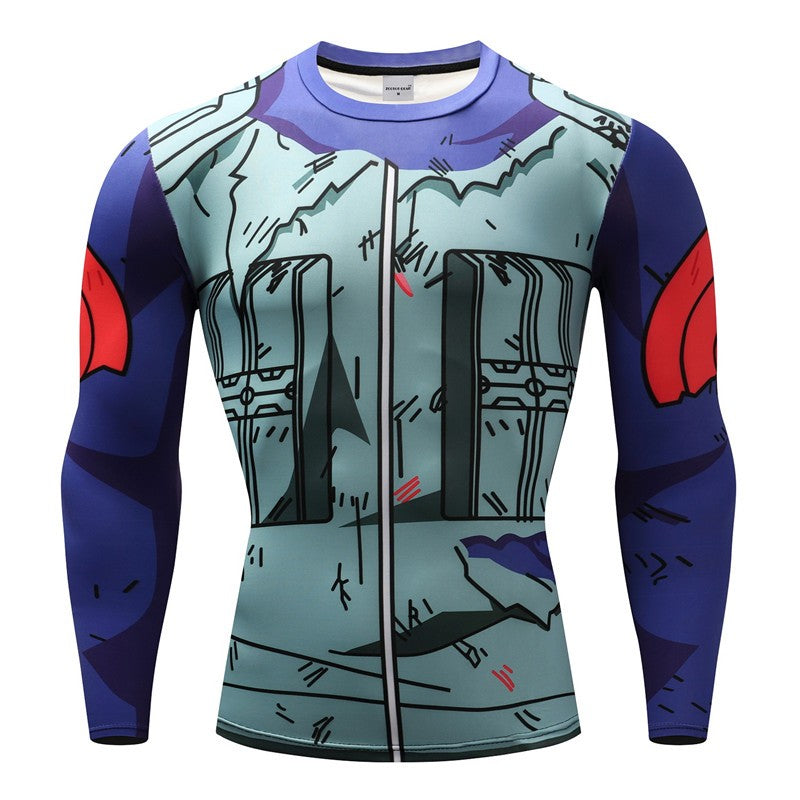 3D Printed T Shirts Cosplay Men Anime GOKU Shirts Fitness Compression T-Shirts Bodybuilding Tops Tees Vegeta Cosplay Costume Top