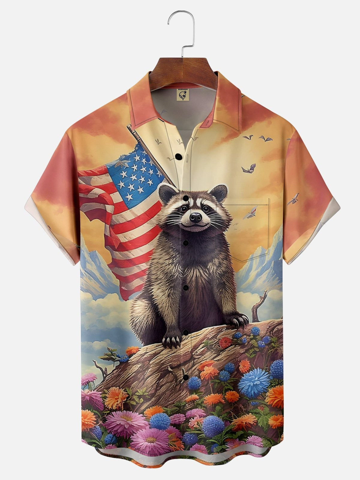 Cartoon Animal Graphic Men's Funny Shirt 3D Print Quick Dry Short Sleeve Tops Casual Men's Clothes Summer Street fashion Shirt