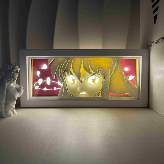 Anime Cartoon series paper-cut light room bedroom night light atmosphere light remote control colorful light box