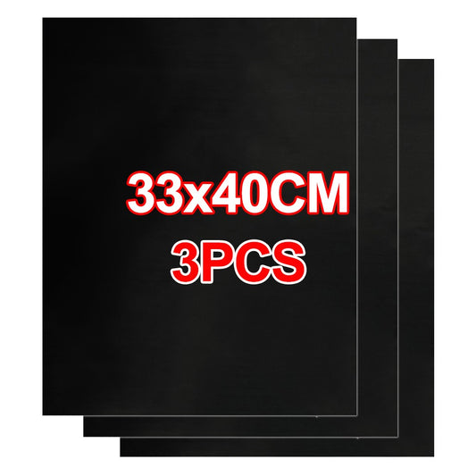 1-5pcs BBQ Grill Mat Non-stick Mat Heat Resistant Grill Mat Outdoor Baking Reusable Barbecue Party Mat 40x50cm Grill Accessories