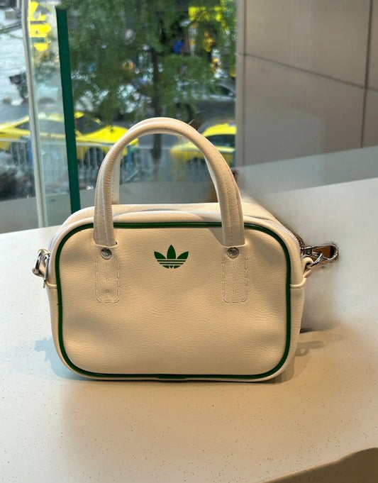 Clover men's and women's fashionable contrasting small square bags, sports single shoulder hand-held crossbody bags