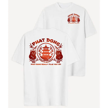 Phat-Dong Always Delicious Graphic Cotton T-shirt Unisex Summer Short Sleeve Fashion Brand Tee Luxury Casual Vintage Retro Tops