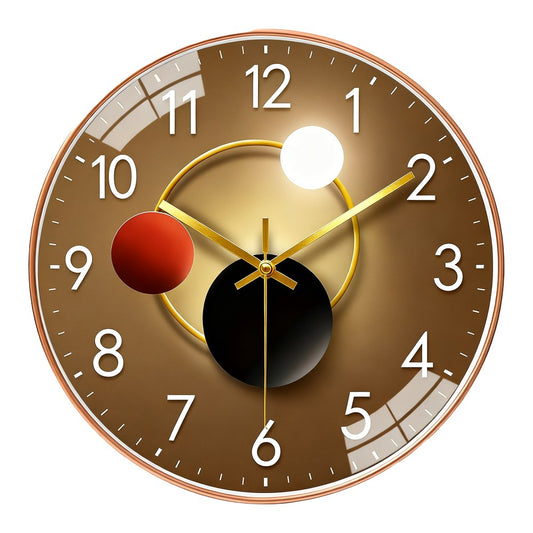 Mute Wall Clock Stereo Digital Scale Wall Clock Modern Minimalist Style Decorative Clock for bedroom study livingroom