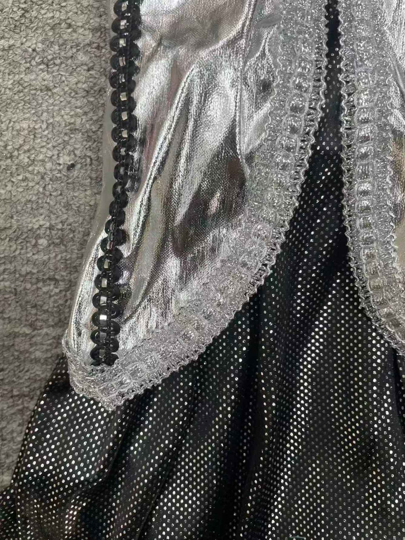 Girls Medieval Knight Dress Costume with Black Shiny Cape & Shield Emblem
