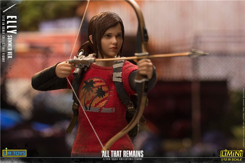 Novo Estoque LIMTOYS LMN004 LMN005 LMN006 1/12 The Last Survivor Joel Ellie Action Figure Modelo 6'' Soldado Conjunto Completo Brinquedos
