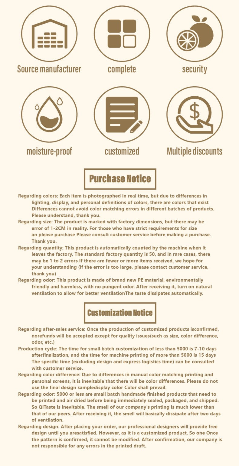 50pcs frosted tote bags cosmetics store gift bags printed logo simple fashion packaging bags plastic bags custom wholesale