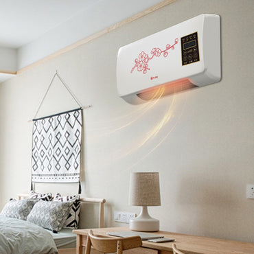 Wall Mounted Heating Machine Waterproof Time Setting Small Air Conditioner CN Plug 220V