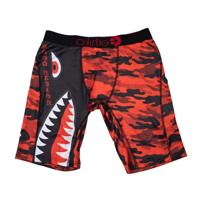 ETHIKA Men Underwear Breathable Sexy Men's Panties Lingerie Underpants Male Man Boxers Fashion Print Mens Boxer Briefs Trunks