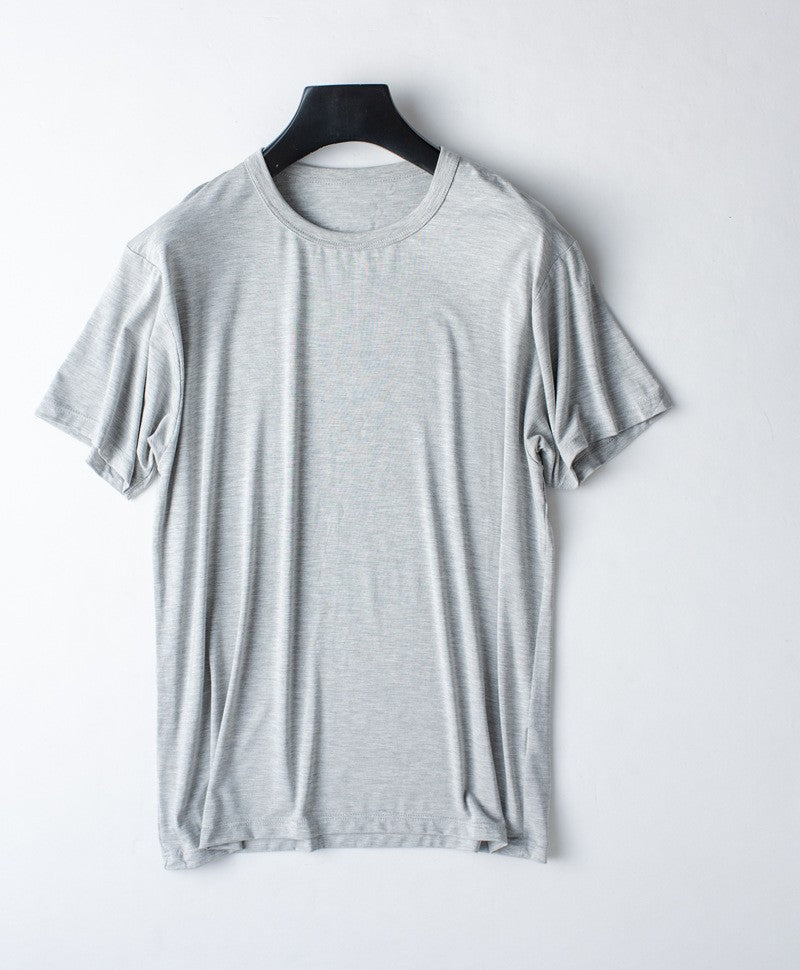 Modal Cotton Pajamas Suit Summer Men's Thin Loose Short-sleeved Shorts Nightwear Male Soft Breathable Homewear Sports Loungewear