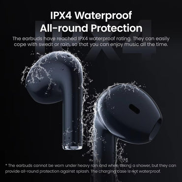HAYLOU X1 2023 True Wireless Earphone Metallic Case Bluetooth 5.4 Headphones 24-Hour Battery Life Head Phones Half in-ear Earbud