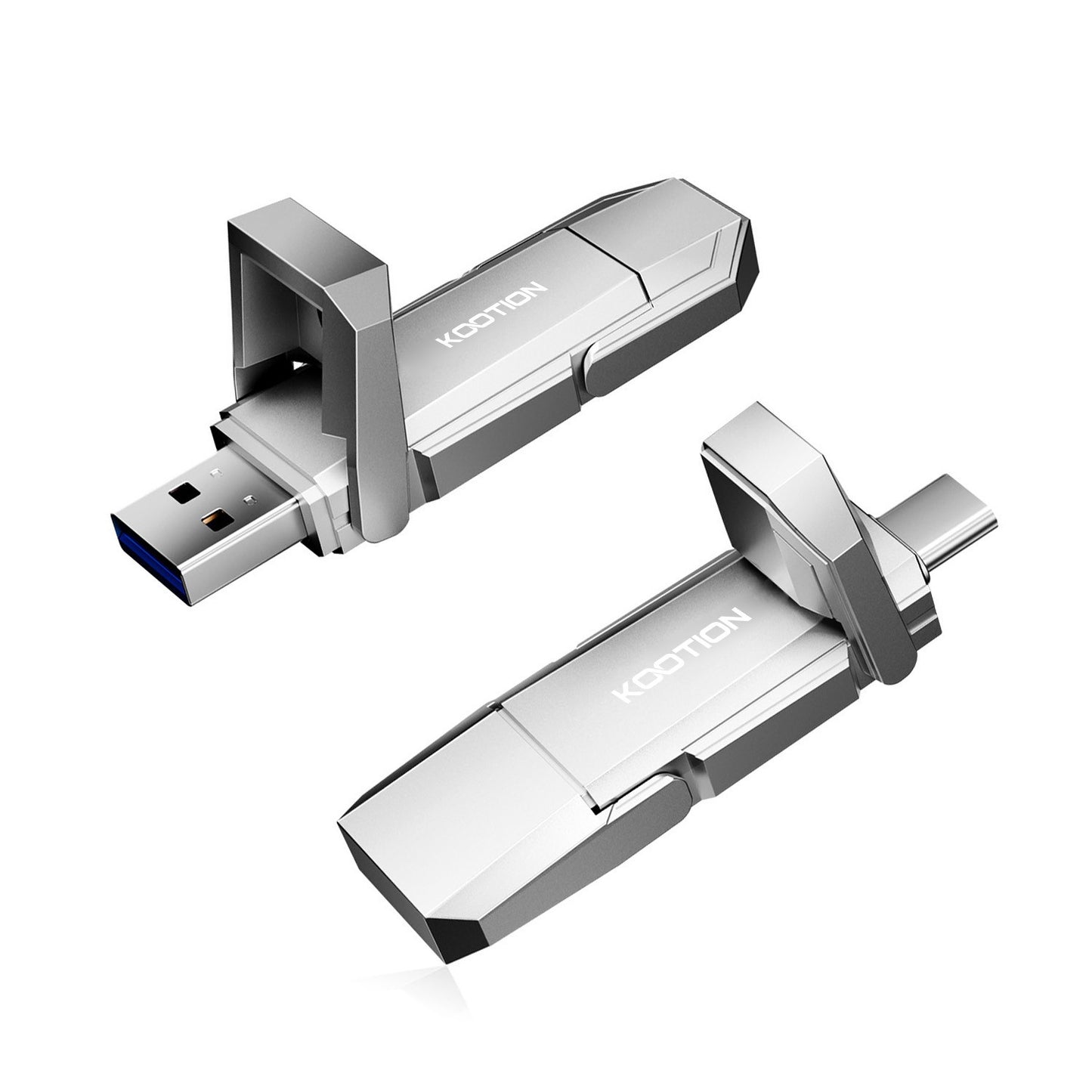 KOOTION U54 USB 3.2 Pen Drive de Estado Sólido 450MB/s Alta Velocidade Pendrive 512GB 256GB 128GB Flash Drive USB Tipo C OTG Memory Stick