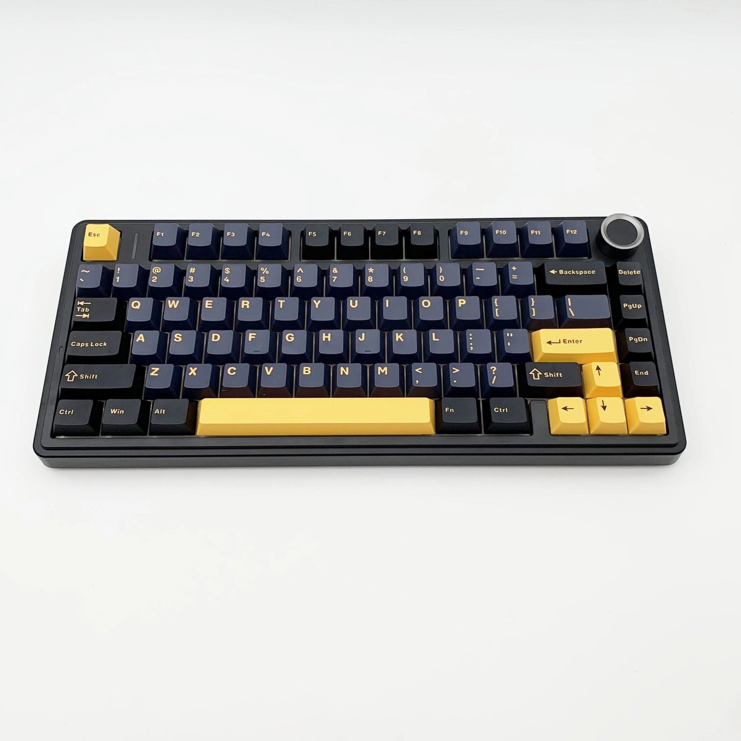 Teclado Mecânico Gamer AULA F75 RGB Layout 75% Gravação Lateral Gasket Mounted Personalizado 80 Teclas Keycaps PBT Teclado Sem Fio