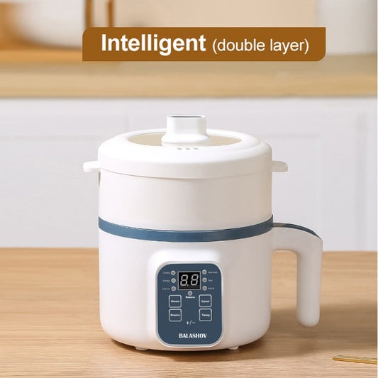 Panela Elétrica de Arroz Multicooker Multifuncional Panela de Sopa Mini Hotpot Eletrodomésticos de Cozinha Ofertas para 1-2 Pessoas