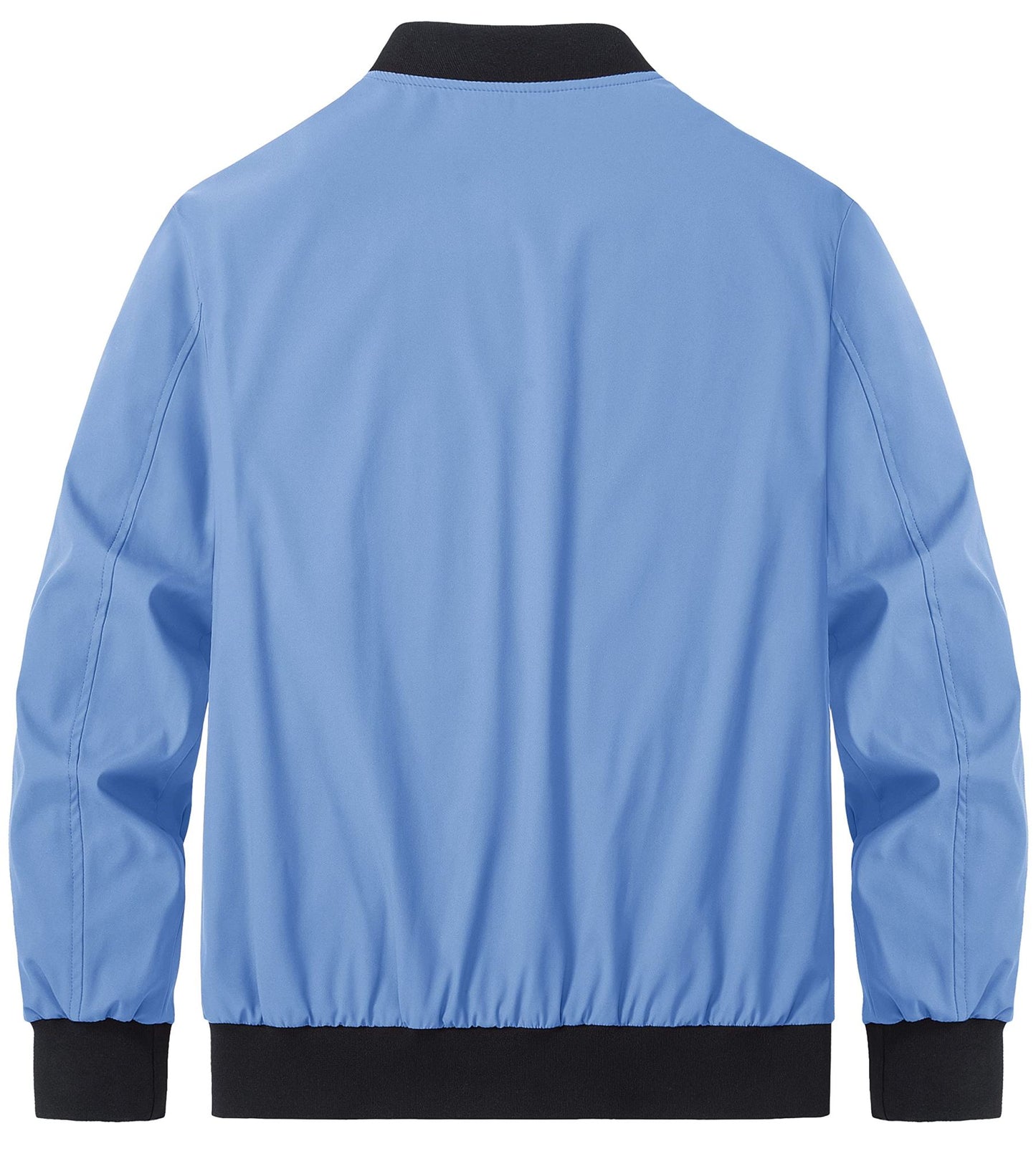 TACVASEN Lightweight Spring Windbreaker Mens Bomber Jackets Outdoor Basketball Jakcets Sportswear Coats With Pocket Casual Tops