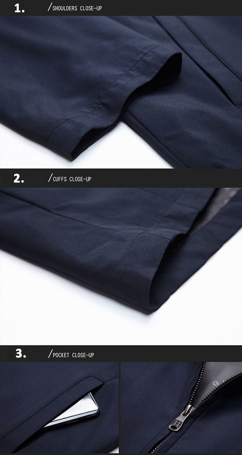Loose Casual Business Men's Jacket Blazers for Men Formal Social Jacket Solid Color Luxury Office Dress Coat Spring Autumn New
