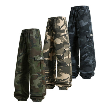 Men's Tactical Camouflage Overalls High-Quality Combat Pants Multi-Pocket Trousers Sports Training Casual Work Pants