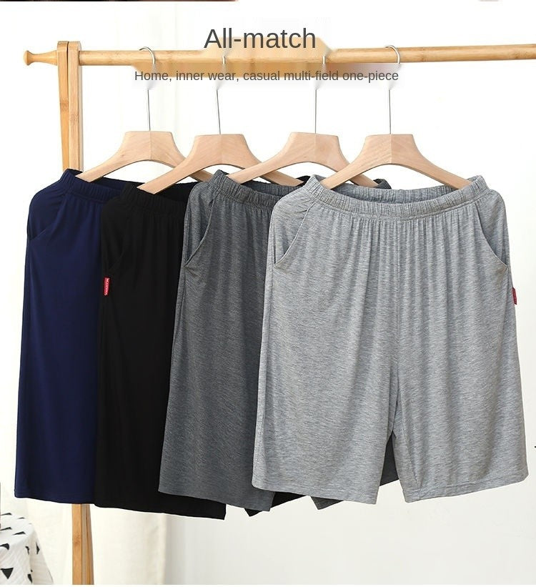 Homme Short Mens Jogging Casual Sweatpant Men size 6XL Breathable Home shorts Beach Solid Cotton Shorts Men Striped Panties