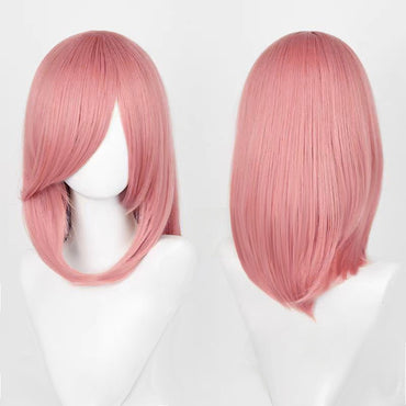 Cosplay Wigs Multicolor 16 Inch Short Straight Men's Wig Synthetic Heat Resistant Wigs for Anime Cosplay Halloween Party Use