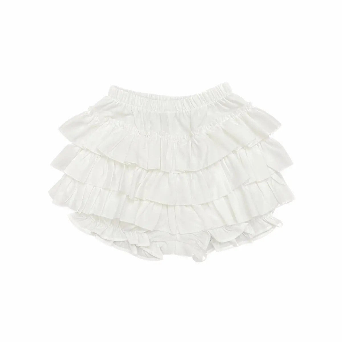 Mini Skirt Cute Sexy Balletcore Elastic High Waist Ball Gown Ruffle Patchwork Lo