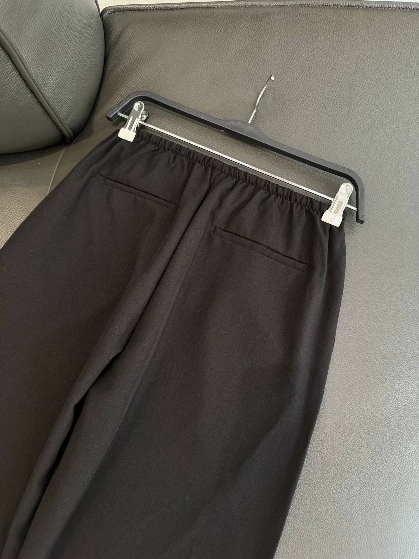 ZAPRHA Summer 2025 Women's Casual Pants Lightweight Draped Loose Fit Simple Sle Comfortable Loose Feeling Casual Trousers