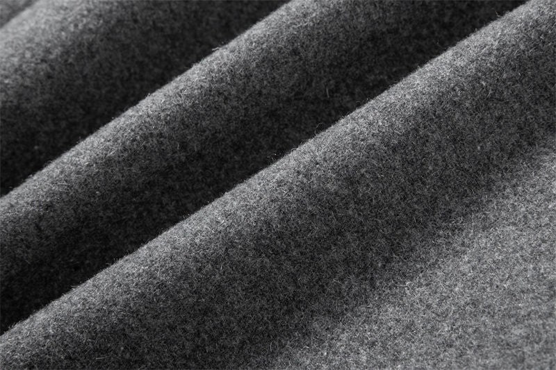 Woolen overcoat for men, fashionable middle-aged mid-length business casual windbreaker, men's woolen coat