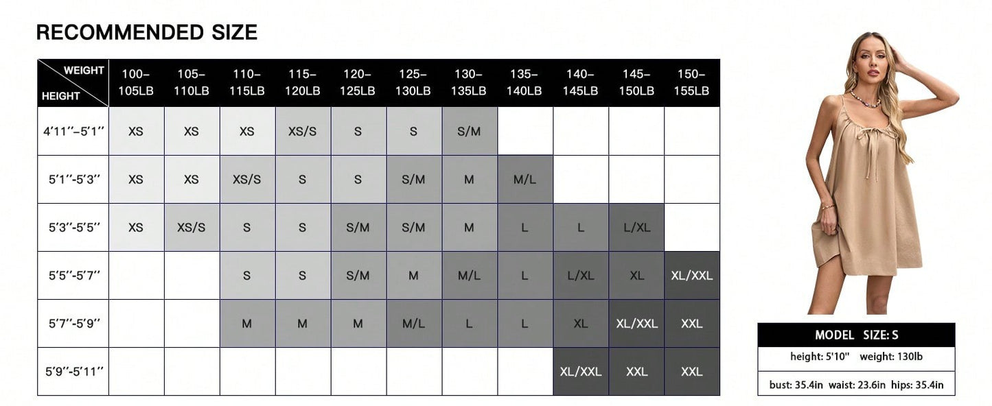 Fisoew Women Summer Sleeveless Mini Dress Tie Back Casual Loose Sexy Trendy Swimsuit Coverup