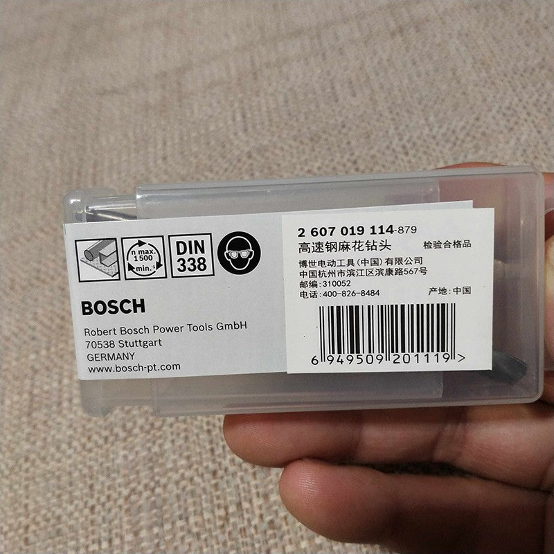 BOSCH 2607019114 Brocas Helicoidais HSS 5PCS 2/3/4/5/6mm Acessórios para Ferramentas Elétricas com Força de Expansão Multifuncional de 900n/mm²
