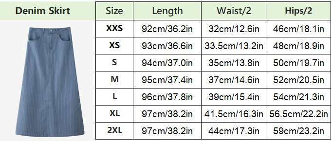 AS 2025 pinstripe denim skirt fashion woman clothes lady wear