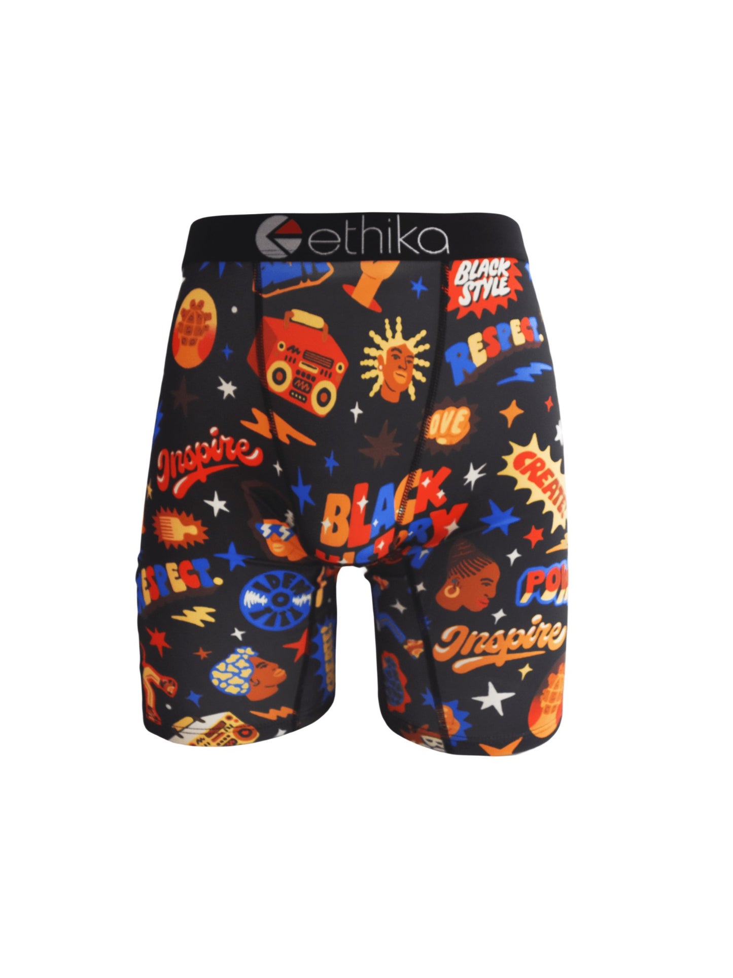 ETHIKA 1Pcs Sexy Underwear Boxers Fashion Print Underpants Male Boxers Men's Pan